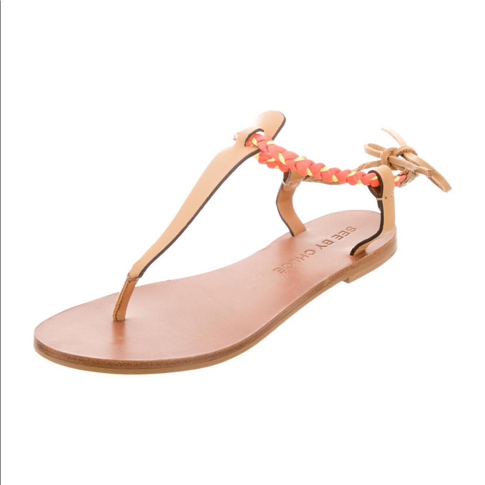 See By Chloe Leather Sandals